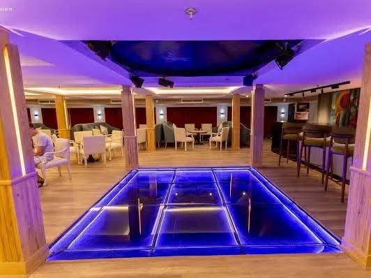 Lounge aboard the Al Nabilatan Nile Cruise Nile cruise
